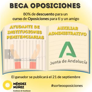 beca oposiciones auxiliar administrativo